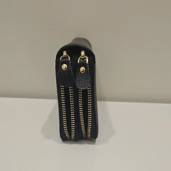 Black Leather Wallet - Picture 2 of 14